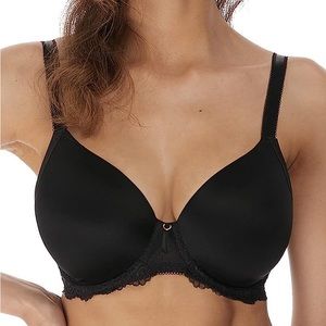 Freya Women's Expression Underwire Demi Plunge Molded T-Shirt Bra, 34I